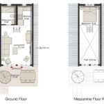 One Bedroom a Frame Plans
