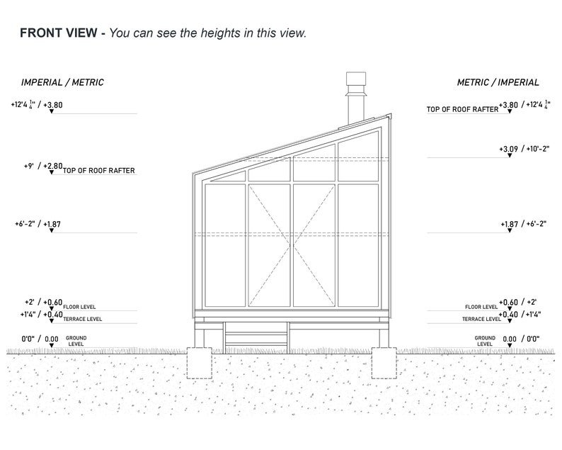 1 bedroom tiny house floor plans