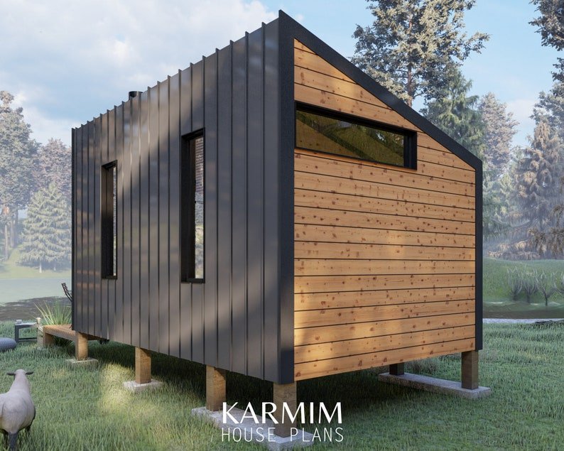 1 bedroom tiny house floor plans