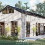 small farmhouse with garage plans